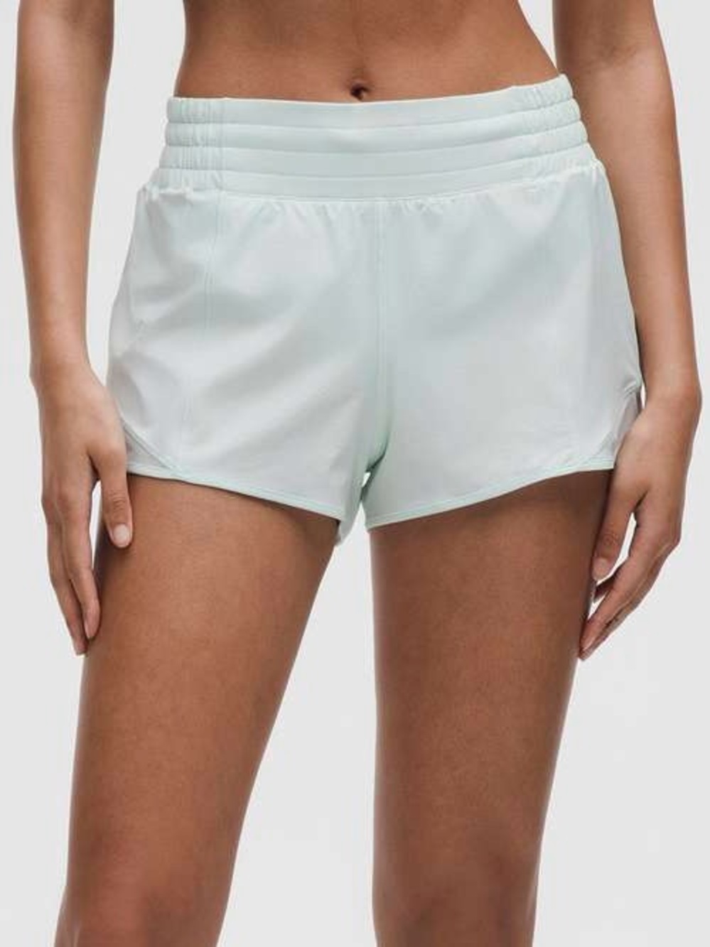 Lululemon Hotty Hot High-Rise Lined Short Size 6 Mint Breeze